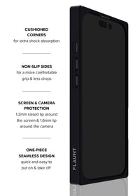 ["Matte", "Black", "Square", "iPhone", "Case", "#iPhone", "17"]