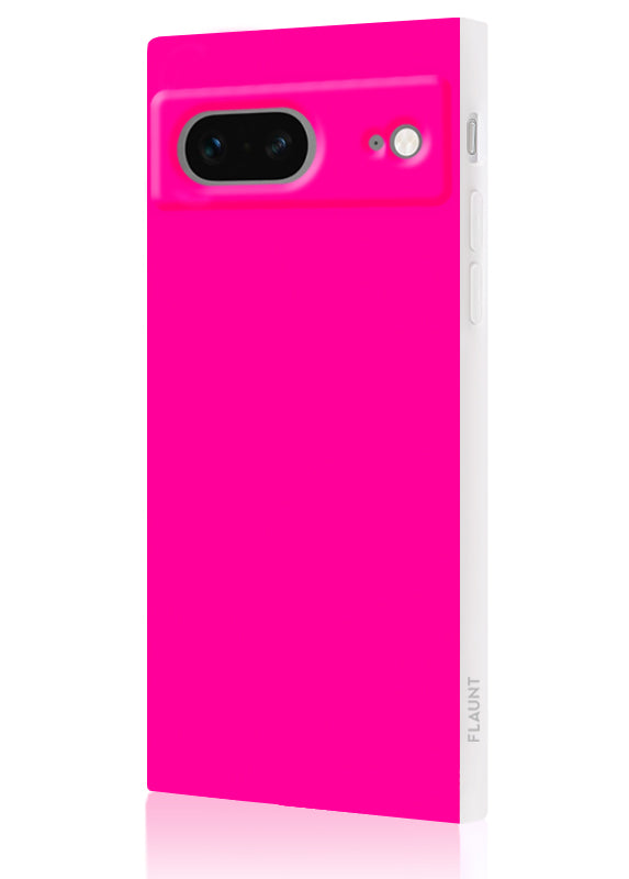 Neon Pink Pixel Case | The SQUARE® Phone Case - FLAUNT cases