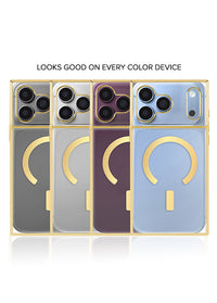 ["Gilded", "Crystal", "Clear", "Gold", "SQUARE", "iPhone", "Case", "#iPhone", "18", "Pro", "Max", "+", "MagSafe,iPhone", "18", "Pro", "+", "MagSafe"]