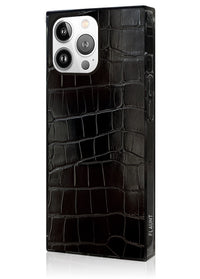 ["Black", "Crocodile", "Square", "iPhone", "Case", "#iPhone", "16", "Pro", "Max"]