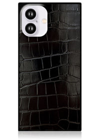 ["Black", "Crocodile", "Square", "iPhone", "Case", "#iPhone", "16", "Plus"]