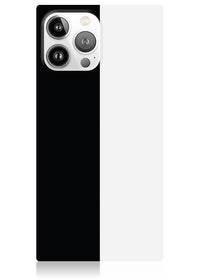 ["Black", "and", "White", "Colorblock", "Square", "iPhone", "Case", "#iPhone", "13", "Pro"]