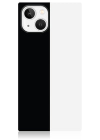 ["Black", "and", "White", "Colorblock", "Square", "iPhone", "Case", "#iPhone", "14"]