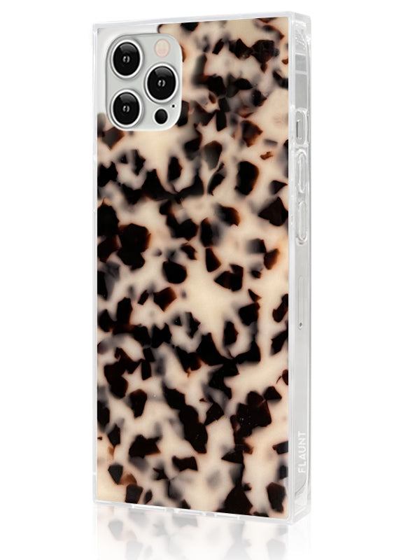 SQUARE® Blonde Tortoise Shell iPhone Case