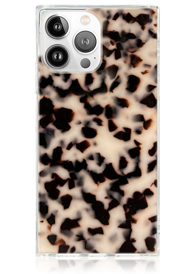 Blonde Tortoise SQUARE iPhone Case #iPhone 14 Pro