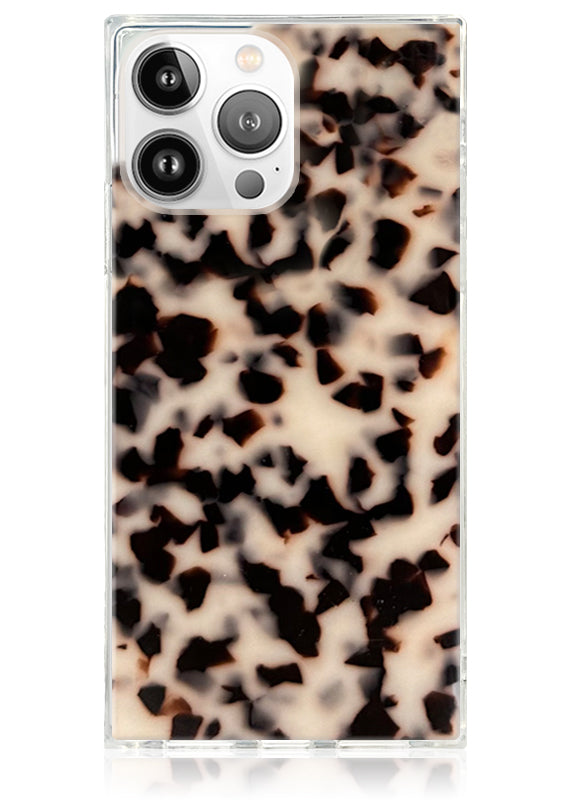 SQUARE® Blonde Tortoise Shell iPhone Case