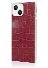 ["Burgundy", "SQUARE", "iPhone", "Case", "#iPhone", "14", "Plus"]