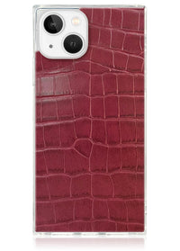 ["Burgundy", "SQUARE", "iPhone", "Case", "#iPhone", "15"]