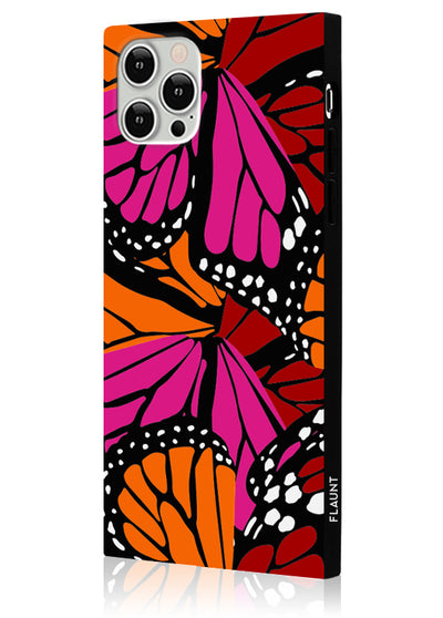 Butterfly Square iPhone Case #iPhone 12 / iPhone 12 Pro