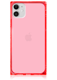 ["Clear", "Neon", "Pink", "Square", "iPhone", "Case", "#iPhone", "11"]