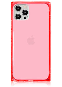 ["Clear", "Neon", "Pink", "Square", "iPhone", "Case", "#iPhone", "12", "Pro", "Max"]