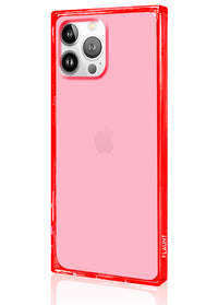 ["Clear", "Neon", "Pink", "Square", "iPhone", "Case", "#iPhone", "13", "Pro"]