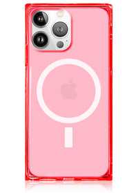 ["Clear", "Neon", "Pink", "Square", "iPhone", "Case", "#iPhone", "14", "Pro", "+", "MagSafe"]