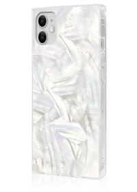 ["Geo", "White", "Mother", "of", "Pearl", "SQUARE", "iPhone", "Case", "#iPhone", "11"]