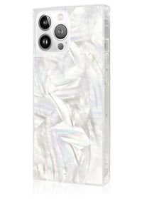 ["Geo", "White", "Mother", "of", "Pearl", "SQUARE", "iPhone", "Case", "#iPhone", "14", "Pro"]