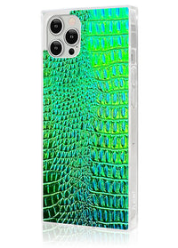 ["Green", "Crocodile", "Square", "iPhone", "Case", "#iPhone", "12", "/", "iPhone", "12", "Pro"]