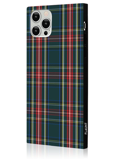 Green Plaid Square iPhone Case #iPhone 12 / iPhone 12 Pro
