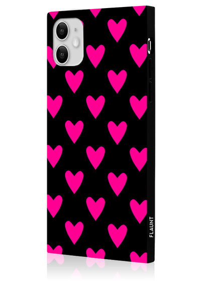 Heart Square iPhone Case #iPhone 11