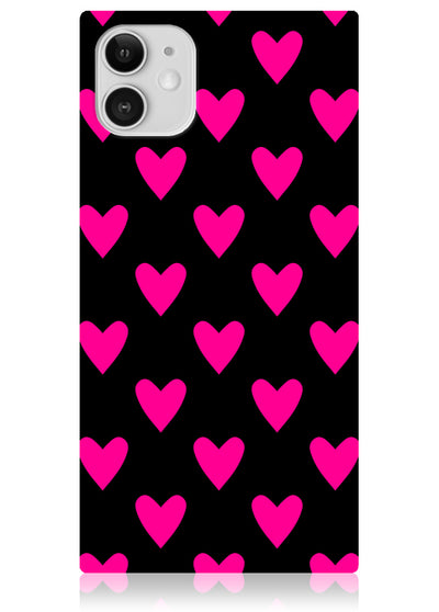 Heart Square iPhone Case #iPhone 11