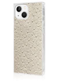 ["Ivory", "Ostrich", "Square", "iPhone", "Case", "#iPhone", "14"]