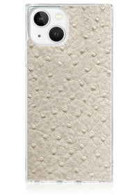 ["Ivory", "Ostrich", "Square", "iPhone", "Case", "#iPhone", "14"]