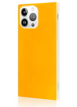 Neon Orange Square iPhone Case #iPhone 16 Pro + MagSafe