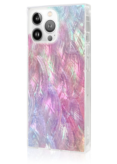 SQUARE® Pink Mother of Pearl iPhone Case