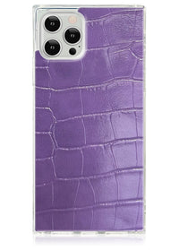 ["Purple", "Crocodile", "Square", "iPhone", "Case", "#iPhone", "12", "/", "iPhone", "12", "Pro"]