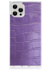 ["Purple", "Crocodile", "Square", "iPhone", "Case", "#iPhone", "12", "Pro", "Max"]