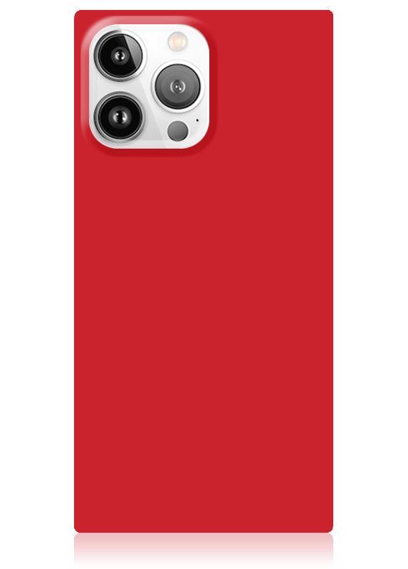 Red SQUARE® iPhone Case | FLAUNT Red SQUARE® iPhone Case | FLAUNT