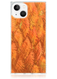 ["Orange", "Mother", "of", "Pearl", "Square", "iPhone", "Case", "#iPhone", "15", "+", "MagSafe"]