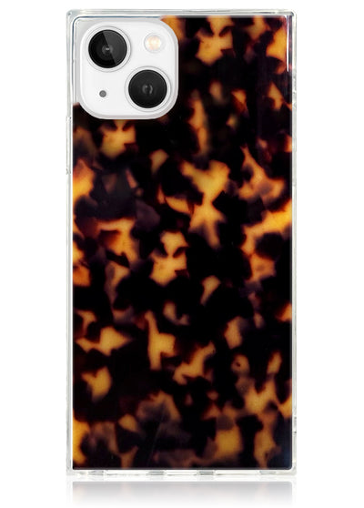 Tortoise Shell SQUARE iPhone Case #iPhone 15