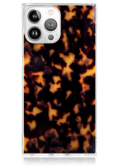 Tortoise Shell SQUARE iPhone Case #iPhone 13 Pro Max