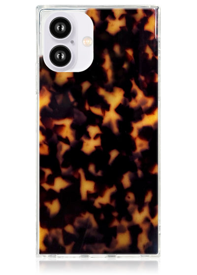 Tortoise Shell SQUARE iPhone Case #iPhone 16