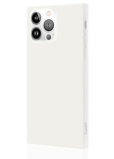 White Square iPhone Case #iPhone 16 Pro Max