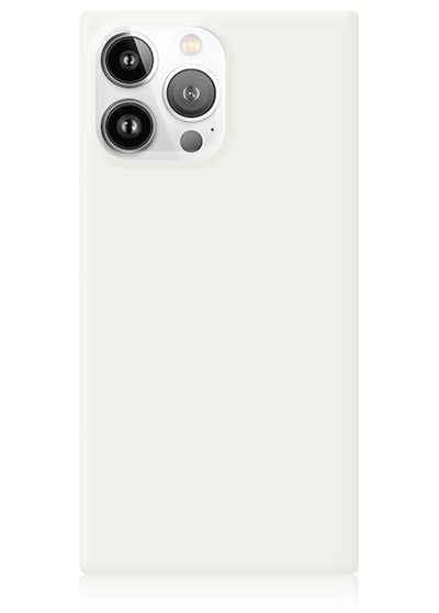 White Square iPhone Case #iPhone 16 Pro + MagSafe