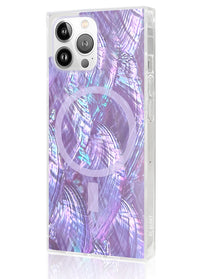 ["Purple", "Mother", "of", "Pearl", "Square", "iPhone", "Case", "#iPhone", "13", "Pro", "Max", "+", "MagSafe"]