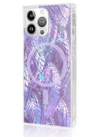 ["Purple", "Mother", "of", "Pearl", "Square", "iPhone", "Case", "#iPhone", "15", "Pro", "+", "MagSafe"]