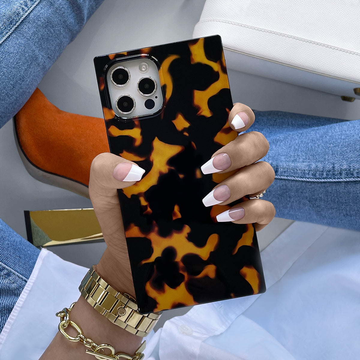 Chic Square Apple iPhone Cases: Diverse Designs, Styles, and Colors
