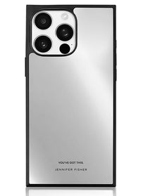 ["FLAUNT", "x", "Jennifer", "Fisher", "-", "SQUARE", "Silver", "Metallic", "Mirror", "iPhone", "Case", "#iPhone", "16", "Pro", "Max", "+", "MagSafe,iPhone", "16", "Pro", "+", "MagSafe"]
