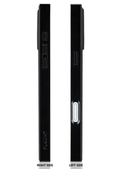 FLAUNT x Jennifer Fisher - SQUARE Silver Metallic Mirror iPhone Case #iPhone 16 Pro Max + MagSafe,iPhone 16 Pro + MagSafe