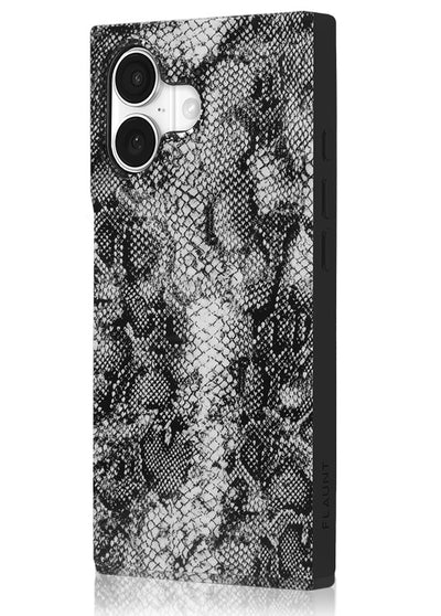 Gray Python SQUARE iPhone Case #iPhone 17 + MagSafe