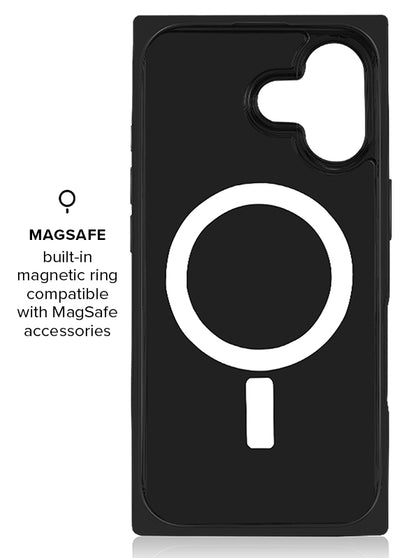 FLAUNT x Jennifer Fisher - SQUARE Silver Metallic Mirror iPhone Case #iPhone 17 + MagSafe
