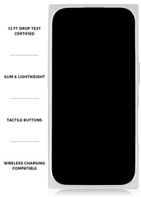 ["SQUARE", "Chromed", "Silver", "Faux", "Croc", "iPhone", "Case", "#iPhone", "17", "+", "MagSafe"]