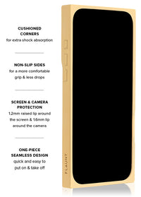 ["Gilded", "Gold", "Faux", "Croc", "Elegance", "SQUARE", "iPhone", "Case", "#iPhone", "17", "Pro", "+", "MagSafe"]