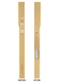 ["Gilded", "Gold", "Faux", "Croc", "Elegance", "SQUARE", "iPhone", "Case", "#iPhone", "17", "Pro", "Max", "+", "MagSafe"]