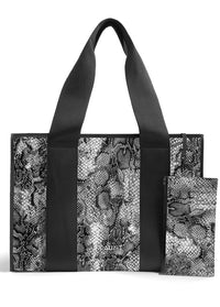 ["Gray", "Python", "Everyday", "Tote", "Bag"]