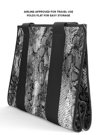 ["Gray", "Python", "Everyday", "Tote", "Bag"]