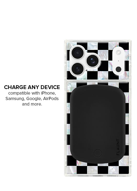 Black MagSafe Battery Pack - FLAUNT cases