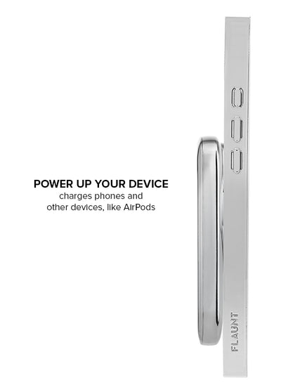 Silver MagSafe Battery Pack (Works with MagSafe Cases Only)
